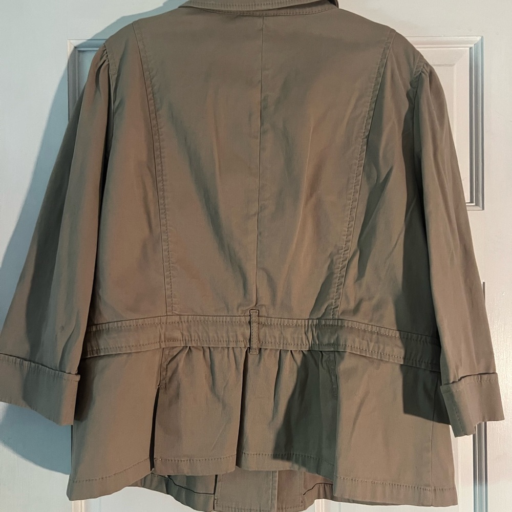 LOFT Tan Utility Jacket - Picture 3 of 3
